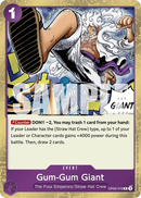 Gum-Gum Giant OP09-078 - Event Viola Rare - Near Mint - Emperors in the New World - Carta One Piece Card Game