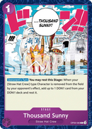 Thousand Sunny OP09-080 - Stage Viola Common - Near Mint - Emperors in the New World - Carta One Piece Card Game