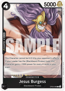 Jesus Burgess OP09-086 - Character Nero Rare - Near Mint - Emperors in the New World - Carta One Piece Card Game