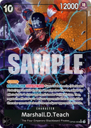 Marshall.D.Teach OP09-093 V2 - Character Nero Alternate Art - Near Mint - Emperors in the New World - Carta One Piece Card Game