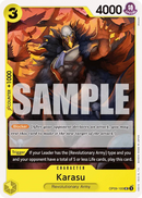 Karasu OP09-100 - Character Giallo Uncommon - Near Mint - Emperors in the New World - Carta One Piece Card Game