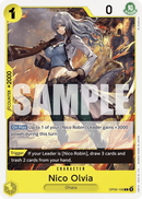 Nico Olvia OP09-106 - Character Giallo Common - Near Mint - Emperors in the New World - Carta One Piece Card Game