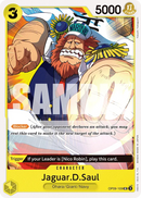 Jaguar.D.Saul OP09-109 - Character Giallo Uncommon - Near Mint - Emperors in the New World - Carta One Piece Card Game