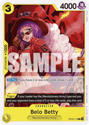 Belo Betty OP09-112 - Character Giallo Common - Near Mint - Emperors in the New World - Carta One Piece Card Game