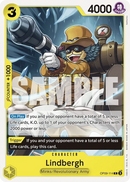 Lindbergh OP09-114 - Character Giallo Common - Near Mint - Emperors in the New World - Carta One Piece Card Game