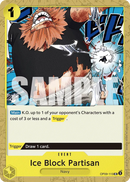 Ice Block Partisan OP09-115 - Event Giallo Uncommon - Near Mint - Emperors in the New World - Carta One Piece Card Game