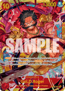 Gol.D.Roger OP09-118 V1 - Character Rosso Secret Rare - Near Mint - Emperors in the New World - Carta One Piece Card Game
