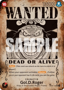 Gol.D.Roger OP09-118 - Character Rosso Special Rare - Near Mint - Carrying on his Will - Carta One Piece Card Game
