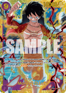 Monkey.D.Luffy OP09-119 V1 - Character Viola Secret Rare - Near Mint - Emperors in the New World - Carta One Piece Card Game