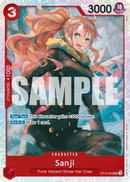 Sanji OP10-005 V1 - Character Rosso Super Rare - Near Mint - Royal Blood - Carta One Piece Card Game