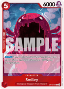 Smiley OP10-009 - Character Rosso Rare - Near Mint - Royal Blood - Carta One Piece Card Game