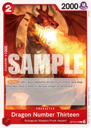 Dragon Number Thirteen OP10-012 - Character Rosso Common - Near Mint - Royal Blood - Carta One Piece Card Game