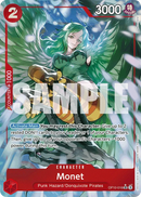 Monet OP10-016 V2 - Character Rosso Alternate Art - Near Mint - Royal Blood - Carta One Piece Card Game