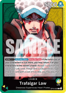 Trafalgar Law OP10-022 V1 - Leader Verde/Giallo - Near Mint - Royal Blood - Carta One Piece Card Game