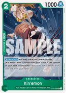 Kin'emon OP10-026 - Character Verde Common - Near Mint - Royal Blood - Carta One Piece Card Game