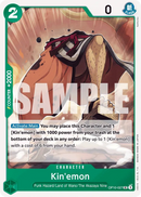Kin'emon OP10-027 - Character Verde Uncommon - Near Mint - Royal Blood - Carta One Piece Card Game