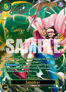 Smoker OP10-030 - Character Verde Special Rare - Near Mint - Carrying on his Will - Carta One Piece Card Game