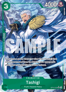 Tashigi OP10-032 V2 - Character Verde Alternate Art - Near Mint - Royal Blood - Carta One Piece Card Game