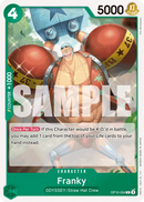 Franky OP10-034 - Character Verde Common - Near Mint - Royal Blood - Carta One Piece Card Game