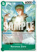 Roronoa Zoro OP10-038 - Character Verde Common - Near Mint - Royal Blood - Carta One Piece Card Game