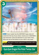 Gum-Gum Dragon Fire Pistol Twister Star OP10-039 - Event Verde Uncommon - Near Mint - Royal Blood - Carta One Piece Card Game