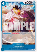 Cavendish OP10-045 V1 - Character Blu Rare - Near Mint - Royal Blood - Carta One Piece Card Game