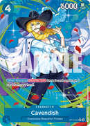 Cavendish OP10-045 V2 - Character Blu Alternate Art - Near Mint - Royal Blood - Carta One Piece Card Game