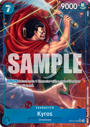 Kyros OP10-046 V2 - Character Blu Alternate Art - Near Mint - Royal Blood - Carta One Piece Card Game