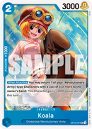 Koala OP10-047 - Character Blu Uncommon - Near Mint - Royal Blood - Carta One Piece Card Game