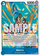Marco OP10-055 - Character Blu Rare - Near Mint - Royal Blood - Carta One Piece Card Game