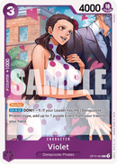 Violet OP10-062 - Character Viola Rare - Near Mint - Royal Blood - Carta One Piece Card Game