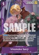 Vinsmoke Sanji OP10-063 - Character Viola Treasure Rare - Near Mint - Legacy of the Master - Carta One Piece Card Game