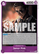 Senor Pink OP10-067 V1 - Character Viola Rare - Near Mint - Royal Blood - Carta One Piece Card Game
