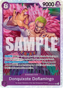 Donquixote Doflamingo OP10-071 V1 - Character Viola Super Rare - Near Mint - Royal Blood - Carta One Piece Card Game