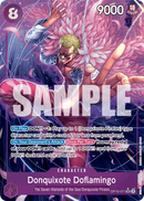 Donquixote Doflamingo OP10-071 V2 - Character Viola Alternate Art - Near Mint - Royal Blood - Carta One Piece Card Game