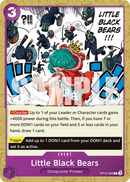 Little Black Bears OP10-080 - Event Viola Common - Near Mint - Royal Blood - Carta One Piece Card Game