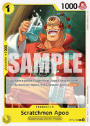 Scratchmen Apoo OP10-108 - Character Giallo Common - Near Mint - Royal Blood - Carta One Piece Card Game