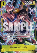 Monkey.D.Luffy OP10-111 V2 - Character Giallo Alternate Art - Near Mint - Royal Blood - Carta One Piece Card Game