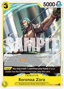 Roronoa Zoro OP10-113 - Character Giallo Uncommon - Near Mint - Royal Blood - Carta One Piece Card Game