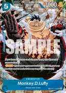Monkey.D.Luffy OP11-058 - Character Blu Treasure Rare - Near Mint - Carrying on his Will - Carta One Piece Card Game