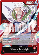 Silvers Rayleigh OP12-001 V1 - Leader Rosso - Near Mint - Legacy of the Master - Carta One Piece Card Game