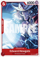 Edward.Newgate OP12-002 - Character Rosso Uncommon - Near Mint - Legacy of the Master - Carta One Piece Card Game
