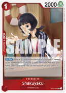 Shakuyaku OP12-006 - Character Rosso Rare - Near Mint - Legacy of the Master - Carta One Piece Card Game