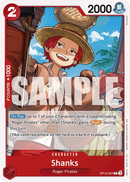 Shanks OP12-007 - Character Rosso Common - Near Mint - Legacy of the Master - Carta One Piece Card Game