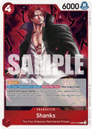 Shanks OP12-008 V1 - Character Rosso Rare - Near Mint - Legacy of the Master - Carta One Piece Card Game