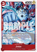 Jinbe OP12-009 - Character Rosso Rare - Near Mint - Legacy of the Master - Carta One Piece Card Game