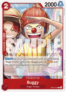 Buggy OP12-012 - Character Rosso Common - Near Mint - Legacy of the Master - Carta One Piece Card Game