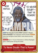 To Never Doubt--That Is Power! OP12-016 - Event Rosso Common - Near Mint - Legacy of the Master - Carta One Piece Card Game