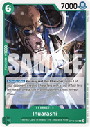 Inuarashi OP12-022 - Character Verde Common - Near Mint - Legacy of the Master - Carta One Piece Card Game