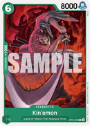 Kin'emon OP12-025 - Character Verde Common - Near Mint - Legacy of the Master - Carta One Piece Card Game